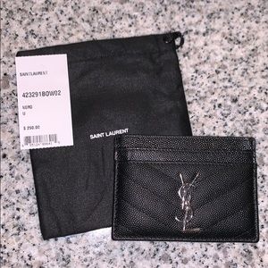 Saint Laurent card case!